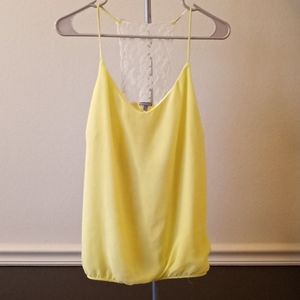Charlotte Russe spaghetti strap cami top